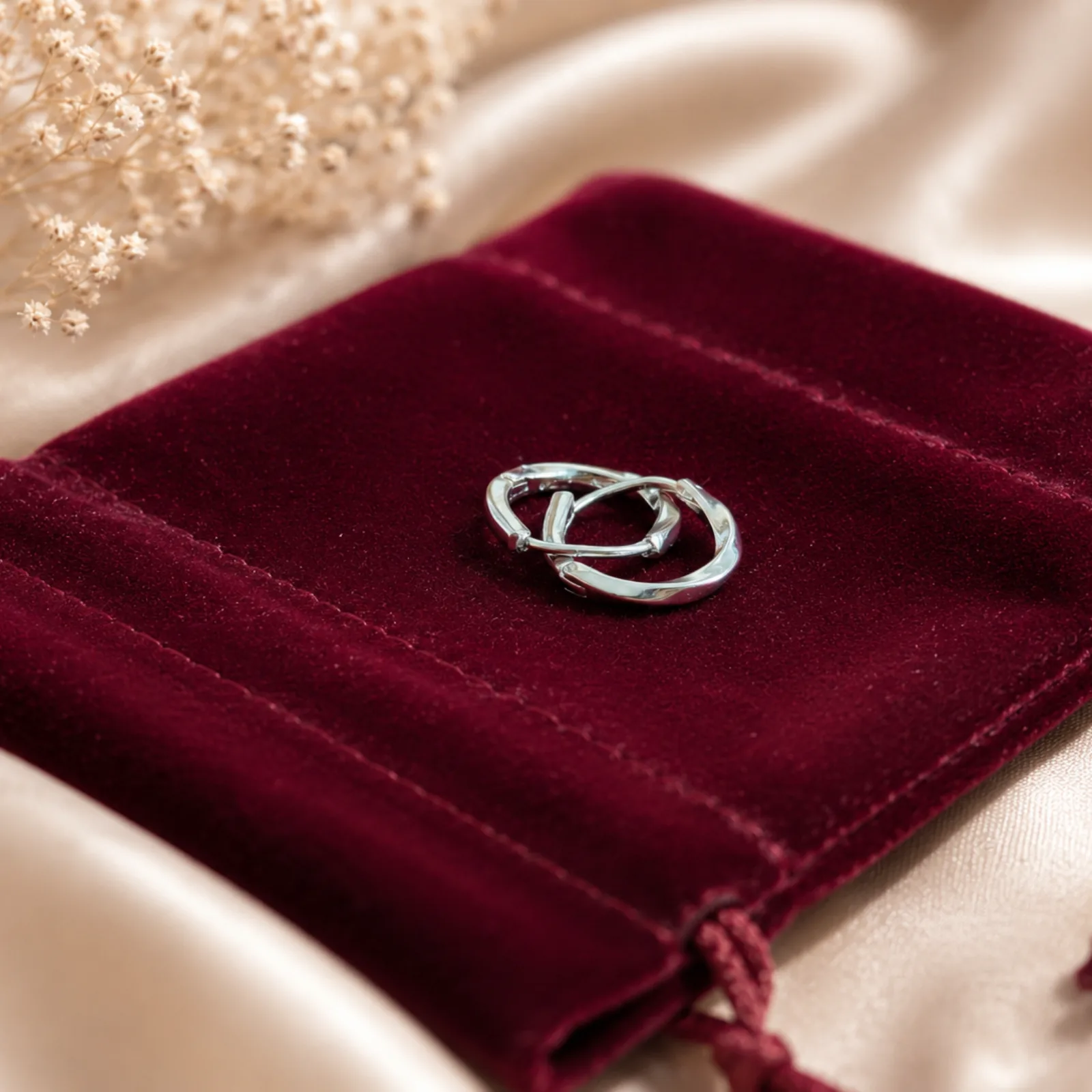 Essential Silver Hoops