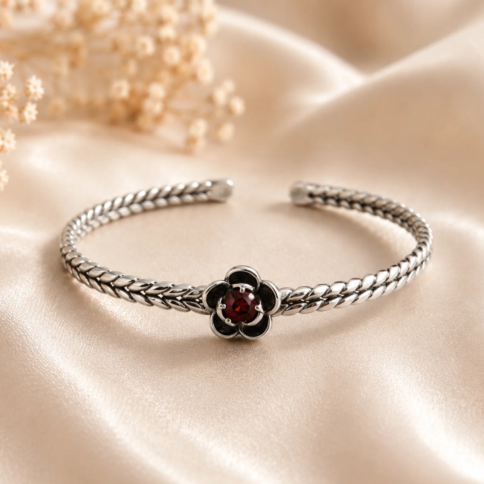 Midnight Bloom Bracelet