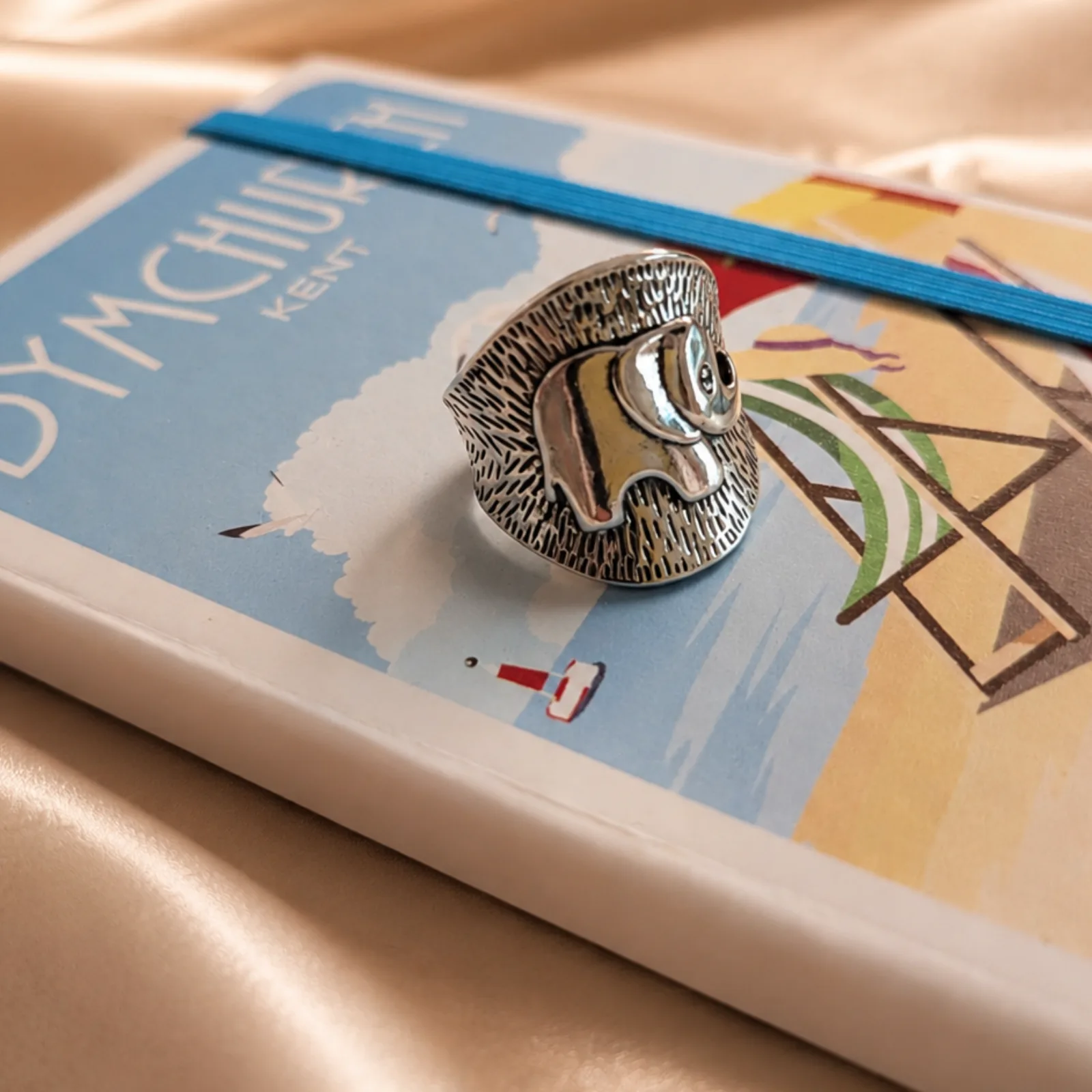 Majestic Elephant Statement Ring